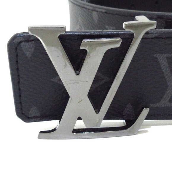 LOUIS VUITTON Ceinture LV Initials Black Gray - Belt 362-071925 - Picture 3 of 5